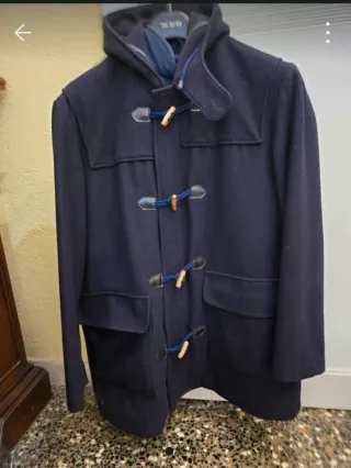 Montgomery uomo blu con cappuccio