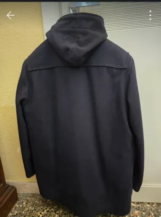 Montgomery uomo blu con cappuccio