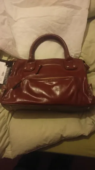 Bolso de mujer bandolera marrón