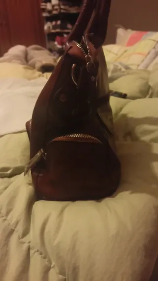 Bolso de mujer bandolera marrón