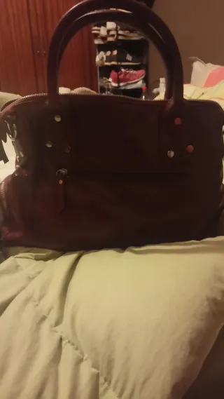 Bolso de mujer bandolera marrón