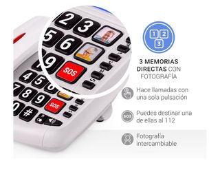 SPC Comfort Volume 2 - Teléfono Fijo