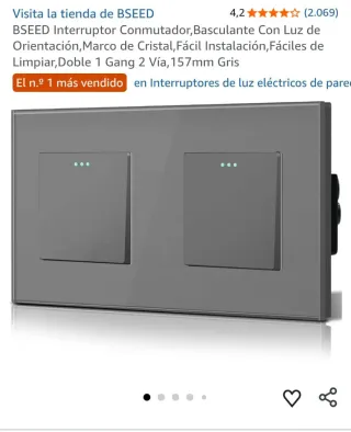 Interruptor Doble Smart Home