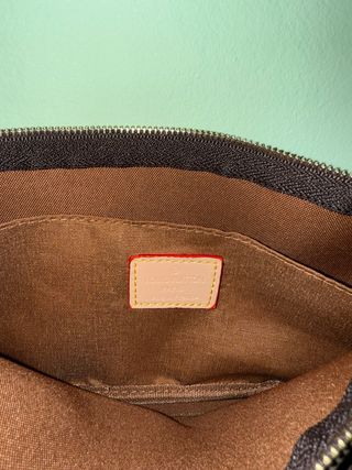 Bolso Marrón y Rosa Multifuncional