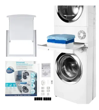 Kit Unión Lavadora y Secadora Universal