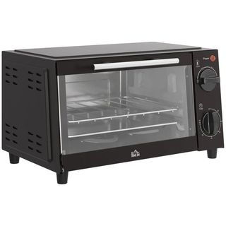 Mini Horno Eléctrico Compacto 9L Negro