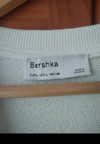Vestido Sudadera Bershka Talla L