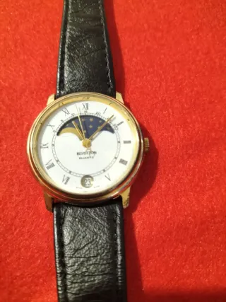 Orologio Benetton Fasi Lunari Numeri Romani
