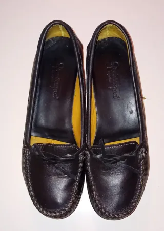 Mocasines negros talla 38