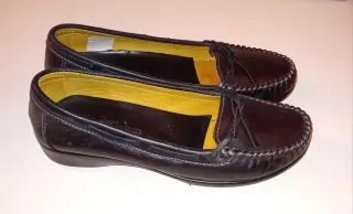 Mocasines negros talla 38
