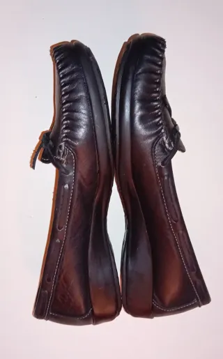 Mocasines negros talla 38
