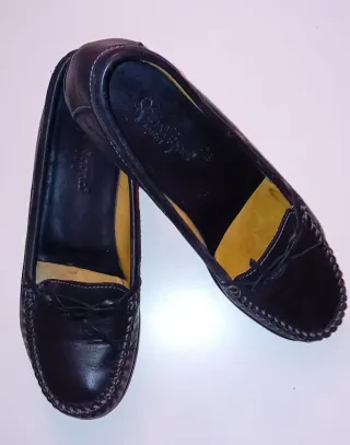Mocasines negros talla 38