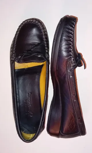 Mocasines negros talla 38