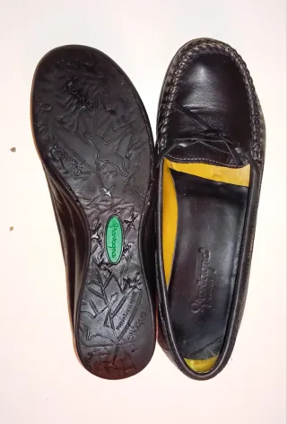 Mocasines negros talla 38
