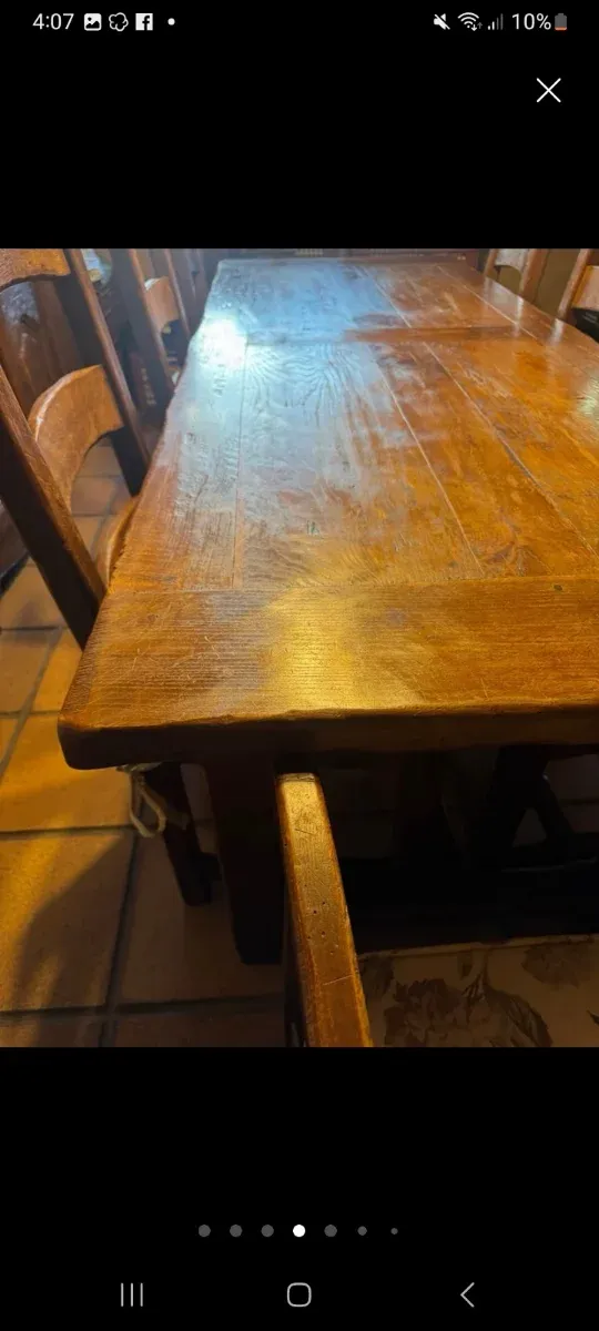 Comedor Roble Francés,mesa roble