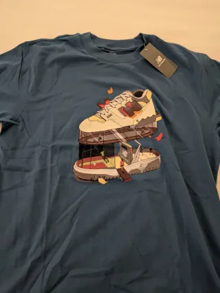 Camiseta New Balance Azul Talla M