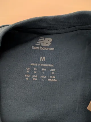 Camiseta New Balance Azul Talla M