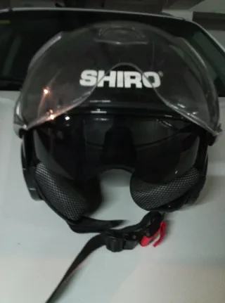 Casco Moto SHIRO Negro