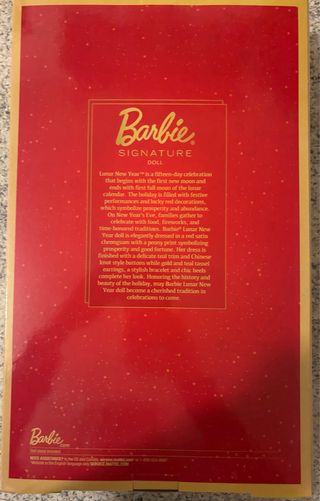 Barbie Capodanno Lunare Cinese 2021