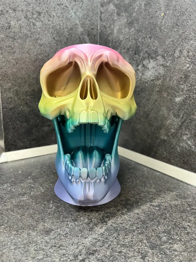 Soporte Calavera PS5 Auriculares y Mando
