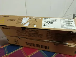 Tóner Amarillo Ricoh MP C406 Original