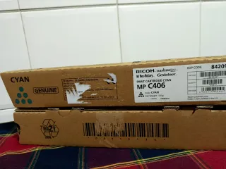 Tóner Ricoh MP C406 Cyan Original