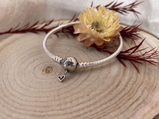 Pulsera Esfera Love Corazón Colgante