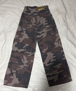 Pantalones Scuffers Camuflaje Marrón