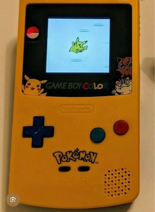 Game Boy Color Pikachu Edición Especial