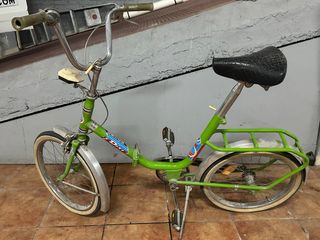 Bicicleta Plegable Verde Greco