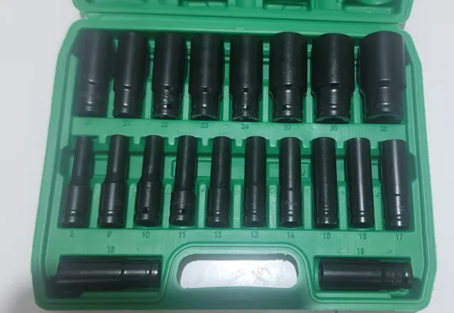 Juego de llaves impacto largas hexagonal nuevas