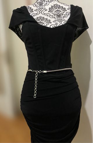 Fendi Cintura/Collana Catena Tubolare Argento