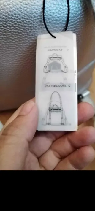 Bolso convertible mochila Dos en uno