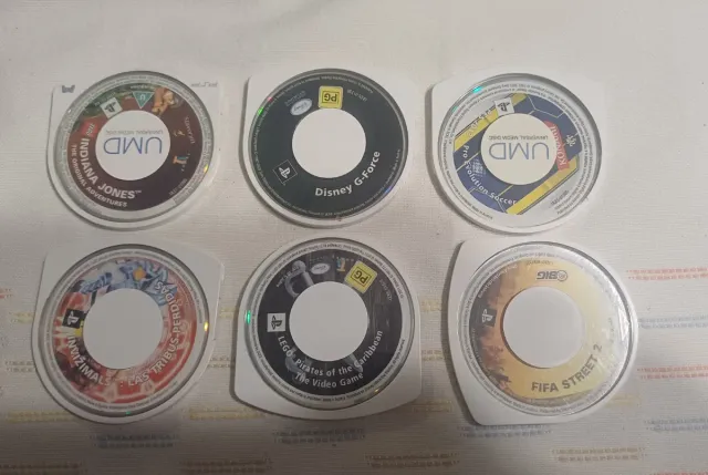 Lote 6 Juegos PSP UMD