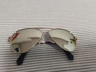 Gafas de Sol Polaroid Niña Doradas