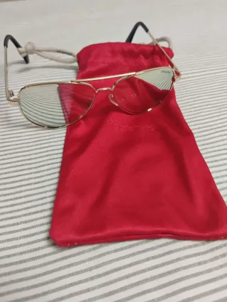 Gafas de Sol Polaroid Niña Doradas