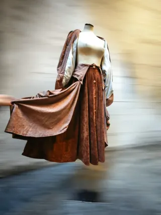 Completo vintage gonna SUPER BIG