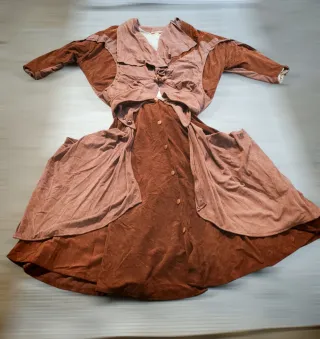 Completo vintage gonna SUPER BIG