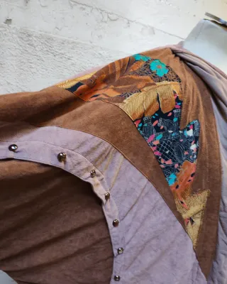 Completo vintage gonna SUPER BIG