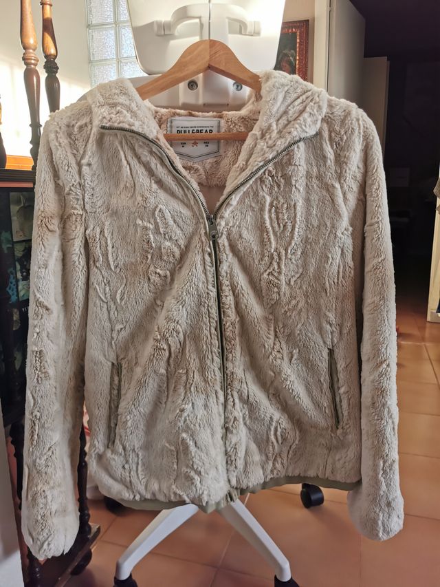 Chaqueta Pull&Bear Beige/Marrón Talla M