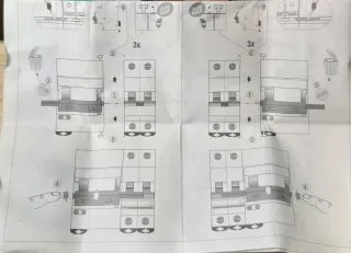 Control motorizado-bobina GE 672580 Tele MP 230V A