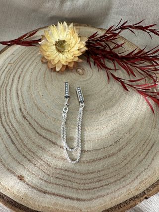 Cadena Seguridad Plana Circonitas