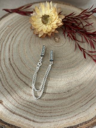 Cadena Seguridad Plana Circonitas