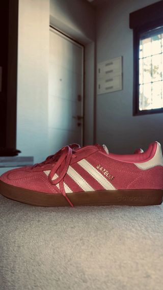 Zapatos Adidas rosas fucsia