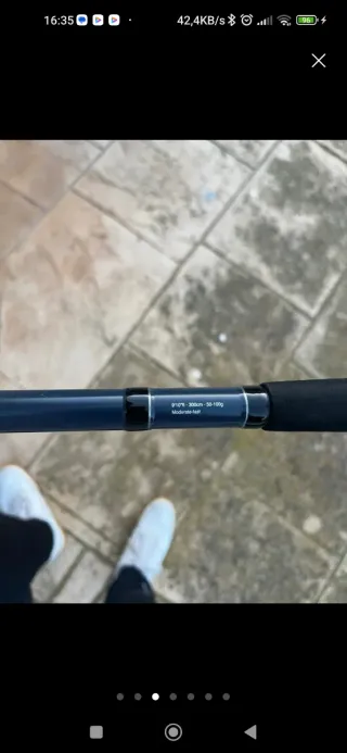 Caña Spinning 3m Acción 50-100gr