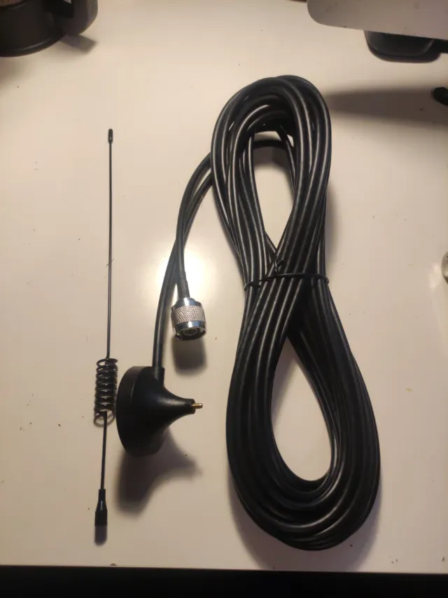 Antena VHF UHF Escáner de Policía Radioaficionado