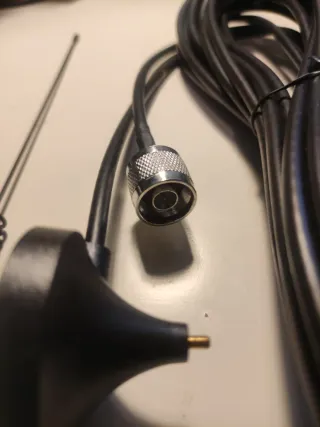 Antena VHF UHF Escáner de Policía Radioaficionado