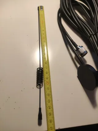 Antena VHF UHF Escáner de Policía Radioaficionado