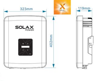INVERSOR MONOFÁSICO SOLAX BOOST 3KW