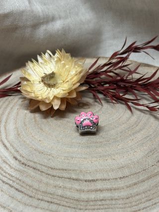 Charm Huella Perro Azul Huesito